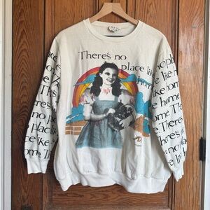 Vintage 1989 RARE BJ FROG Wizard of Oz Sweatshirt